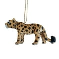 thumbnail image 6 of Christmas Animal Ornaments Set - Artificial Faux Fur Giraffe Rhinoceros Leopard Decorations with Hanging Cord for Tree Door Wall Garland Festival Home Party Decor Gifts 7.08x3.14x5.90 Inch, 6 of 9