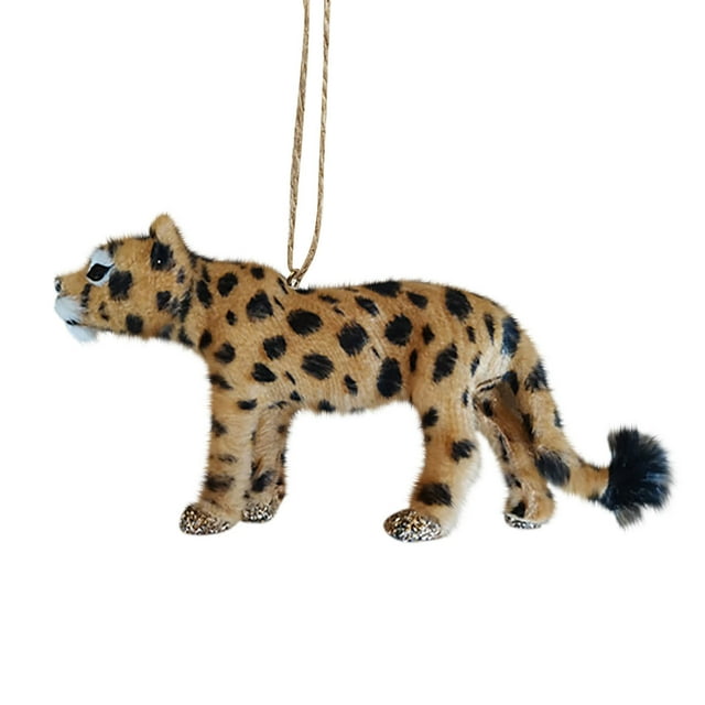 Agiferg Christmas Decorations Simulation Giraffe Rhinocero Leopard Elephant Decorations Gifts Christmas Decorations