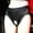 Black, variant on Sexy Underwear Panties Women Crotchless Panties Briefs Briefs Pull-On Ventilated Active Fit Black Lace Period Underwear,L