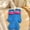 Blue, variant on Funny Crew Socks For Women 3D Decoration Novelty Socks Cute Cartoon Comfortable Socks