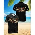 thumbnail image 2 of Netecom Poker Hawaiian Shirt for Men, Gambling Card Lover Style, Button Down Summer Beach Short Sleeve, S-5XL, 2 of 6