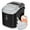 Black, variant on EUHOMY Countertop Ice Maker 26 lbs/Day Portable Self-Cleaning, 9 Bullet Ice in 6 Min, Silver