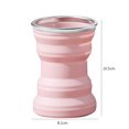 thumbnail image 3 of Copa Plegable Taza plegable portátil Tazas de café de 320 ml para acampar Senderismo (rosa flor de cerezo) Tmvgtek Libre de BPA, 3 of 6