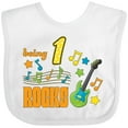thumbnail image 3 of Inktastic Being One Rocks First Birthday Boys or Girls Baby Bib, 3 of 4