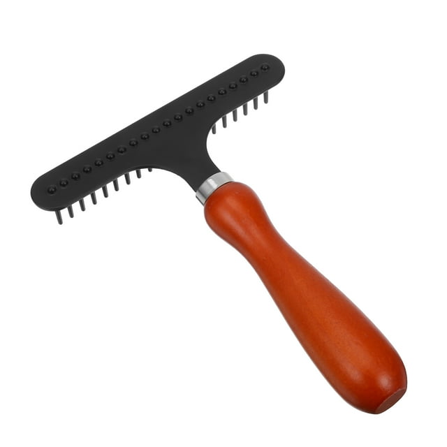 KAKOWELY pet comb Large Dog Hair Removal Comb Pet Dematting Comb Tool Dog Dematting Rake Grooming Comb Dog Detangler Brush Dog Brush For Short Haired Dogs Dog Dematting Tools