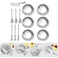 thumbnail image 2 of 1 Set of Stainless Steel Silverware Family Birthday Utensils Party Reusable Cutlery, 2 of 7