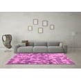 thumbnail image 3 of Ahgly Company Indoor Rectangle Abstract Purple Modern Area Rugs, 5' x 7', 3 of 4