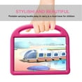 thumbnail image 3 of Dteck Case for Amazon Fire HD 10 2021/HD10 Plus 2021 10.1-inch 11th Generation,Kids Friendly EVA Foam Shockproof Handle Kickstand Case Lightweight Protective Shell Cover,Pink, 3 of 8