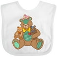 thumbnail image 3 of Inktastic Cute Hugging Teddy Bears Boys or Girls Baby Bib, 3 of 4