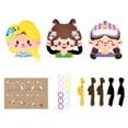 thumbnail image 1 of DIY Sticker Craft Kit For Kids Fun Braiding Toy & Supplies' Y6X6, 1 of 1