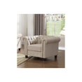 thumbnail image 2 of Best Master Furniture Venice Upholstered Chair, Beige, 2 of 2