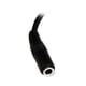 thumbnail image 5 of Paquete individual Adaptador de miniconector hembra estéreo de 3,5 mm a 2 enchufes macho Cable en Y Conector chapado en oro a cable doble, 5 of 5