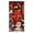 A, variant on SIfdSeng Get it Fast Santa Ladder Door Cover Wreath Hanging Banner Polyester Indoor Outdoor 71 X 35 In Holiday and Halloween Party for Home Garden Courtyard