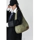 thumbnail image 3 of Women Corduroy Wide Shoulder Strap Hobo Bag Shoulder Bags Shopper Handbag Casual Underarm Bag Black, 3 of 5