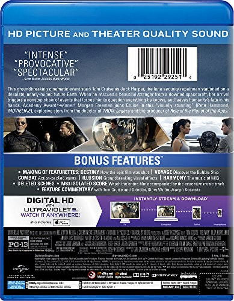 Oblivion (Blu-ray + Digital Copy) - Walmart.com