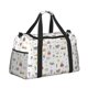 thumbnail image 2 of Balery Farm Animals Bolsa de Gimnasio para Mujeres, Bolsa de Viaje con Bolsillo Húmedo, Bolsa de Fin de Semana para Mujeres, Bolsa de Viaje Resistente al Agua, 2 of 7