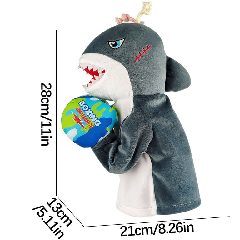 Augper Boxing Monkey Hand Doll Plush Toy Children s Telescopic Interactive Toy Boxing Sounding Doll
