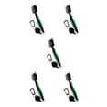 thumbnail image 3 of VONKY Stainless Steel Golf Club Brush Portable Handheld Replacement Solid Color Telescopic Double-sided Ball Brushes Green Lidless 5Set, 3 of 6