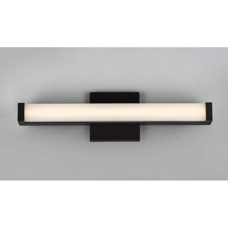 Led Bath Vanity Light Minimalistic Contemporary Style Satin Nickel Finish 24 Inch Size Maxim Lighting 52002Sn