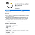 thumbnail image 2 of Rear Park Assist Camera - Compatible with 2011 - 2013 Kia Forte Hatchback 2012, 2 of 2