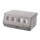 thumbnail image 1 of Almacenamiento de zapatos Baoblaze Plegables con Ventana Lateral Clara Gris, 1 of 8