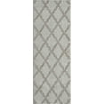 thumbnail image 6 of United Weavers Queensland Cinzia Geometric Shag Runner Rug, Taupe, 2'7" X 7'2", 6 of 6
