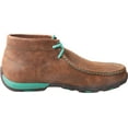 thumbnail image 6 of Women's Twisted X WDM0093 Driving Moc Brown/Turquoise Leather 11 M, 6 of 6