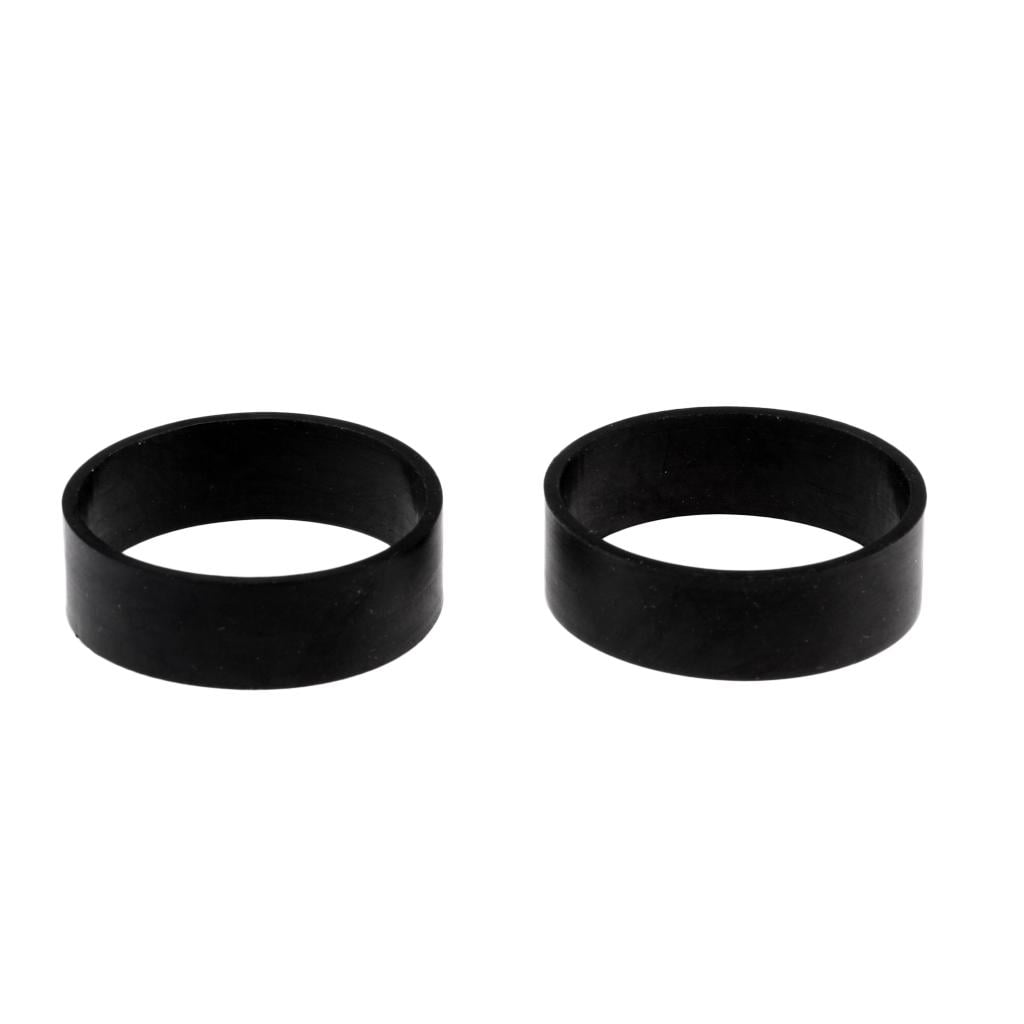 2x Tech Scuba Diving Diver BCD Backplate Snorkel Keeper Retainer Rubber Loop 
