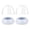 2Sets-transparent, variant on 2Sets Bottle Rings and Caps for Philips Avent Natural Bottles, Replacement Screw Ring Collars