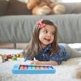 thumbnail image 3 of 1 Set Piano à Frapper Éducation Enfance Percussion Instrument de Musique Coloré Glockenspiel, 3 of 9