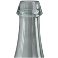 thumbnail image 4 of DecMode 15" Handmade Wide Spanish Bottle Neck Teal Recycled Glass Vase, 4 of 11