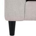 thumbnail image 6 of LAVANE 4 inch / 10cm Plastic Furniture Legs, Set of 4 Mid Century Modern Round Replacement Couch Feet with Pre-Drilled M8 5/16 Inch Bolt & Mounting Plate for Sofa Couch Cabinet Ottoman, 6 of 6