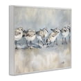 thumbnail image 3 of Stupell Industries Sandpiper Birds Mirage Animals Painting White Framed Art Print Wall Art, 14 x 11, 3 of 8