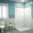 thumbnail image 2 of Dreamline Shbw-1541760-00 Qwall-Vs 41" W X 41" D X 76" H Acrylic Corner Backwall Shower, 2 of 6