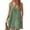 28# Green, variant on Womens Casual Sun Summer Dresses Swiss Polka Dot Beach Cover Up V Neck Tank Dress with Pockets Blue S