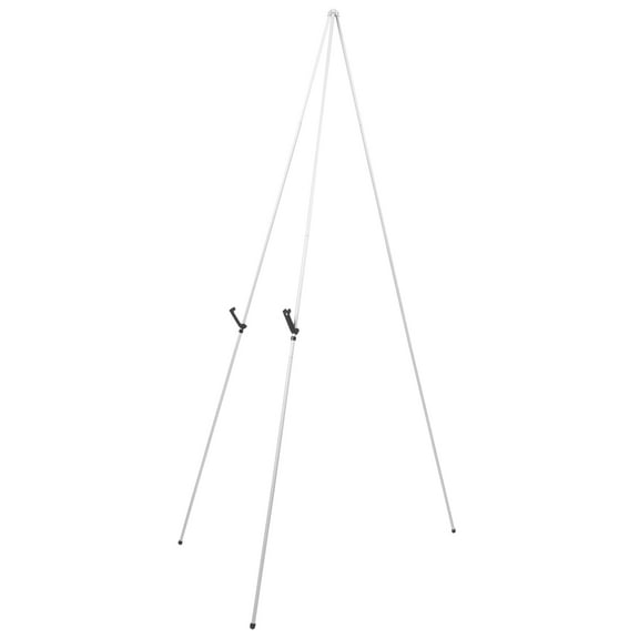 Raindrops 1Pack Paint Tripod for Outdoor Painting Portable Display Easel Stand Aluminium Alloy White Adjustable Height