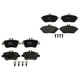 thumbnail image 1 of Set Balatas Bajos Metales TRW 2015 A 2017 Mercedes-Benz Kit Completo, 1 of 4
