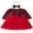 Red, variant on Bagilaanoe Toddler Baby Girl Christmas Dress Plaid Ruffle Long Sleeve A-line Princess Dresses   Headband 6M 12M 18M 24M 3T 4T Kid Fall Patchwork Tulle Skirt