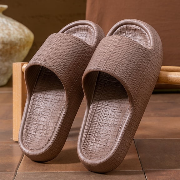 Roncen Cloud Slides For Women and Men - Comfy Non Slip Indoors Slippers For Shower Spa Pool College Outdoors Slides - Soft And Cozy Open Toe House Sandals Thick Soles