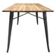 thumbnail image 3 of Mesa Comedor Industrial Madera, Patas de Acero Estilo Tolix, 3 of 7