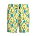 thumbnail image 6 of Daiia Blue Rabbit Mens Woven Stretch Pajama Short,Short Pajama Pants-3X-Large, 6 of 7