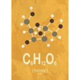 thumbnail image 2 of Molecule Honey Poster Print by TypeLike, 2 of 2