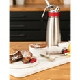 thumbnail image 2 of iSi Gourmet Whip (1 Quart) - Multifunctional Food Whipper for Warm & Cold Application, Stainless Steel Cream Canister - Includes 3 Decorating Tips, Dishwasher Safe - Professional Culinary Tool, 2 of 2