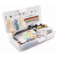 thumbnail image 2 of Kit de electrónica mejorado con módulo de fuente de alimentación, cable puente, potenciómetro de precisión y placa de pruebas de 830 puntos de conexión para Arduino UNO R3, MEGA, 2 of 5