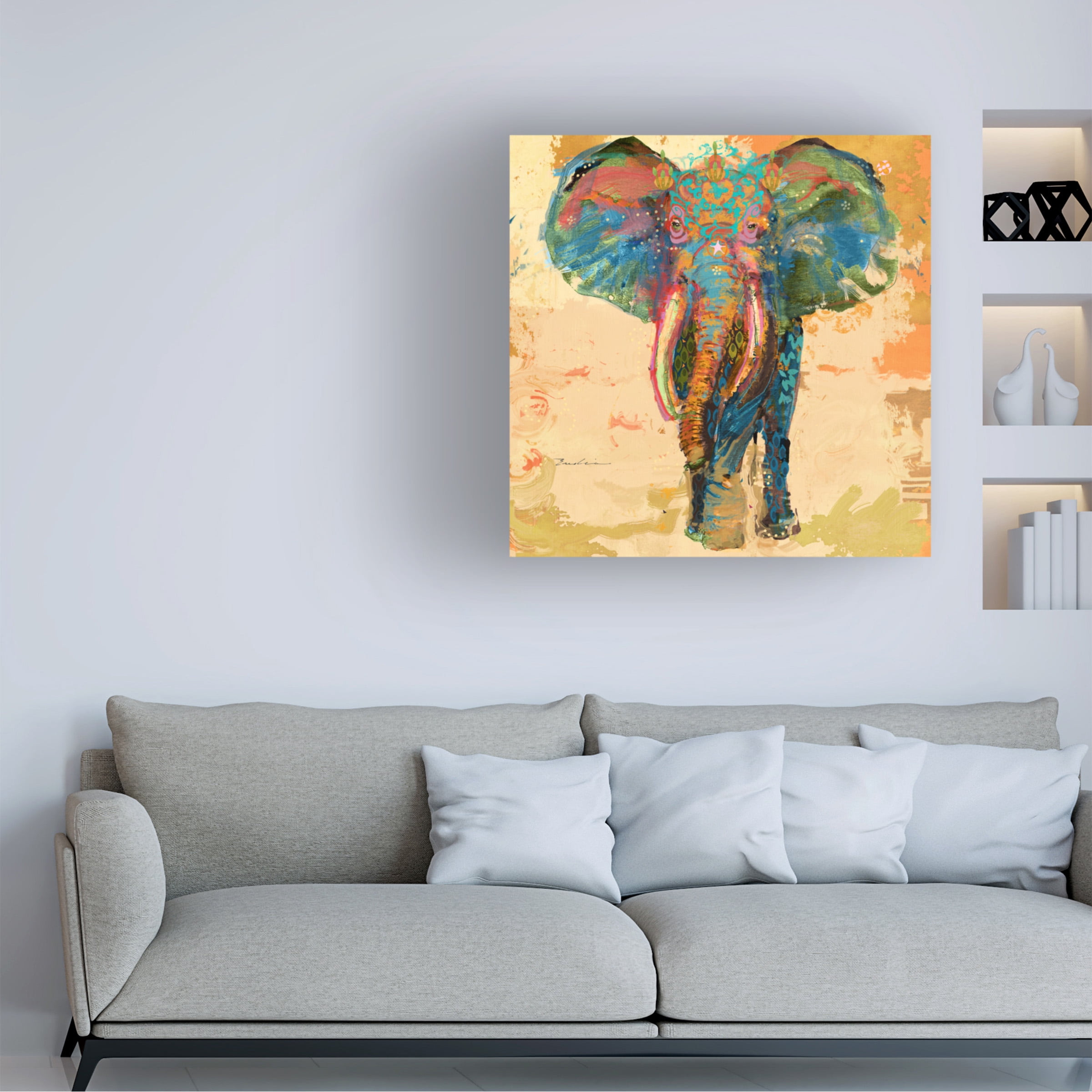 Evelia Designs 'Animal Utopia III' Canvas Art