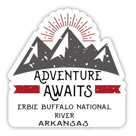 

Erbie Buffalo National River Arkansas Souvenir 4-Inch Magnet Adventure Awaits Design