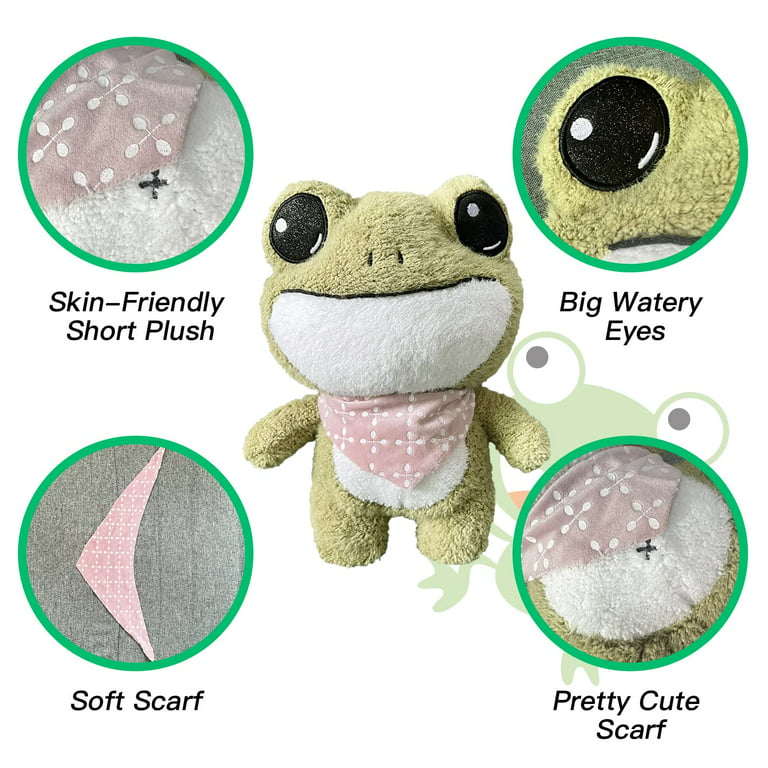 New Giant Frog Plush Toy Stuffed Big Eyes Frogs Throw Pillow