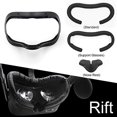 thumbnail image 1 of AMVR Interface Faciale VR & Coussin de Couverture en Mousse Ensemble de Remplacement Confort pour Oculus Rift (Seulement Compatible avec Rift CV1), 1 of 8