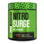 Nitrosurge Pre-Workout Powder - Endless Energy, Instant Strength Gains, Clear Focus & Intense Pumps - 30 Servings, Cherry Limeade