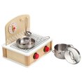 thumbnail image 2 of Hape Tabletop Cook and Grill Kid's Wooden Kitchen Play Set with Accessories, 2 of 5